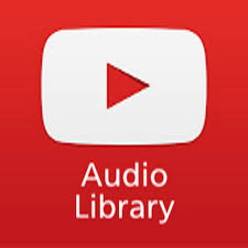 Screenshot of the YouTube Audio Library interface, demonstrating the search and filter options